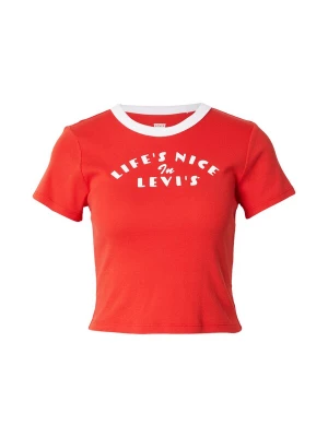 Obrázek produktu LEVI'S ® Tričko 'Graphic Ringer Mini Tee' červená / bílá
