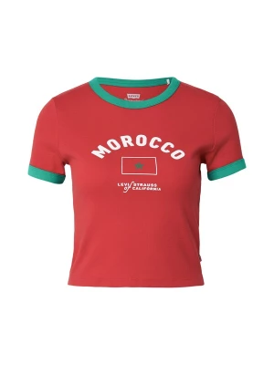 Obrázek produktu LEVI'S ® Tričko 'Morocco Ringer Tee' zelená / červená / bílá