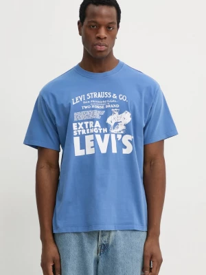 Obrázek produktu Levi's tričko pánské bavlněné VINTAGE FIT GRAPHIC fialová