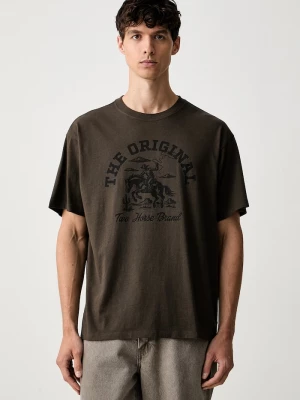 Obrázek produktu Levi's tričko pánské bavlněné VINTAGE FIT GRAPHIC hnědá