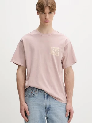 Obrázek produktu Levi's tričko pánské bavlněné VINTAGE FIT GRAPHIC růžová