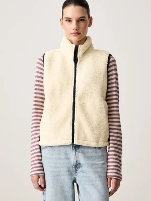Obrázek produktu Levi's vesta dámská fleecová MORRISON SHERPA žlutá