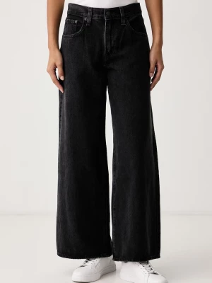 Obrázek produktu Levi's wide leg džíny dámské MIDDY WIDE LEG černá