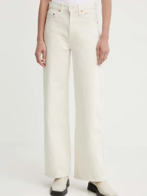 Obrázek produktu Levi's wide leg džíny dámské RIBCAGE WIDE LEG béžová