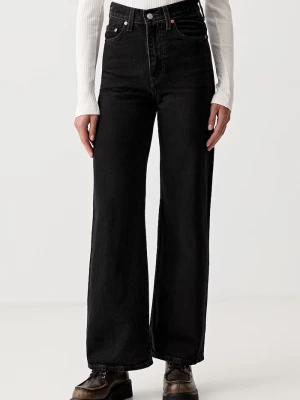 Obrázek produktu Levi's wide leg džíny dámské RIBCAGE WIDE LEG černá