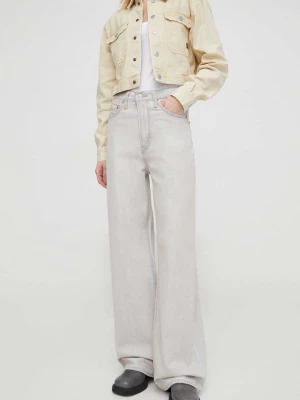 Obrázek produktu Levi's wide leg džíny dámské RIBCAGE WIDE LEG modrá
