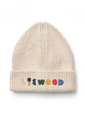 Obrázek produktu Liewood Dětská bavlněná čepice Ezra Beanie béžová