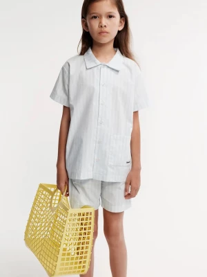 Obrázek produktu Liewood Dětská bavlněná souprava Liewood Leona Stripe Set modrá