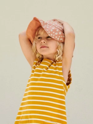 Obrázek produktu Liewood Dětská oboustranná čepice Liewood Amelia Reversible Sun Hat růžová
