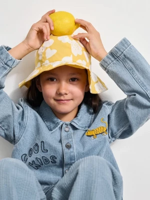 Obrázek produktu Liewood Dětská riflová bunda Liewood Kinsley Placement Denim Overshirt modrá