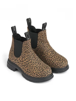 Obrázek produktu Liewood Dětské kotníkové boty z nubuku Liewood Daria Leather Boot zelená
