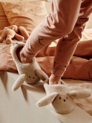 Obrázek produktu Liewood Dětské papuče Liewood Aviaja Rabbit Slippers béžová