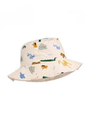 Obrázek produktu Liewood Dětský oboustranný klobouk Liewood Damon Reversible Bucket Hat béžová