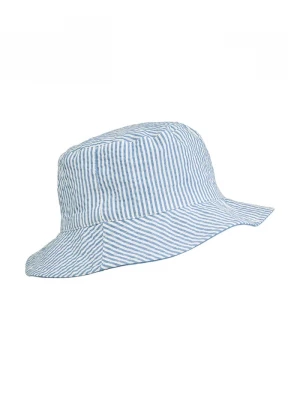 Obrázek produktu Liewood Dětský oboustranný klobouk Liewood Damon Reversible Bucket Hat modrá
