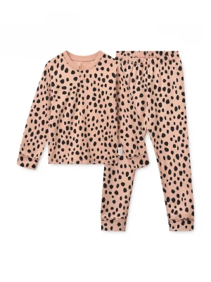 Obrázek produktu Liewood dvoudílné pyžamo dětské bavlněné s elastanem Wilhelm Grow Printed Pyjamas Set růžová