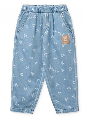 Obrázek produktu Liewood džíny loose dětské Borris Light Printed Denim Pants modrá