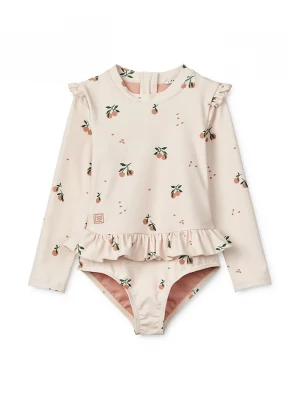 Obrázek produktu Liewood Jednodílné dětské plavky Liewood Sille Printed Swimsuit béžová