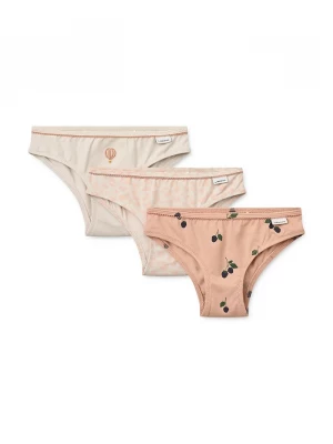 Obrázek produktu Liewood kalhotky dětské bavlněné s elastanem Aylin Briefs 3-pack růžová