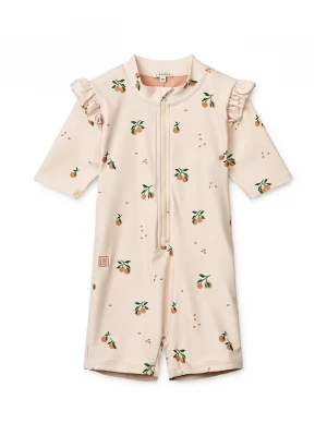 Obrázek produktu Liewood Kojenecké plavky Liewood Amel Printed Swim Jumpsuit béžová