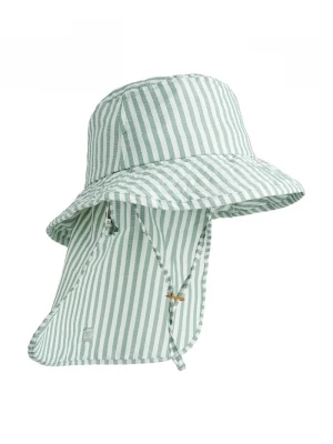 Obrázek produktu Liewood kšiltovka dětská Damona Seersucker Sun Hat zelená