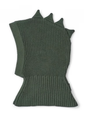 Obrázek produktu Liewood kukla dětská bavlněná Hanibal Dino Balaclava zelená