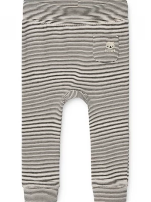 Obrázek produktu Liewood legíny kojenecké bavlněné s elastanem Syon Grow Baby Leggings námořnická modř