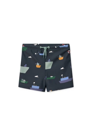 Obrázek produktu Liewood Plavecké šortky 'Otto' modrá / marine modrá / tmavě zelená / oranžová