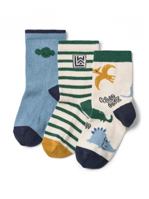 Obrázek produktu Liewood ponožky dětské Silas Socks 3-pack modrá