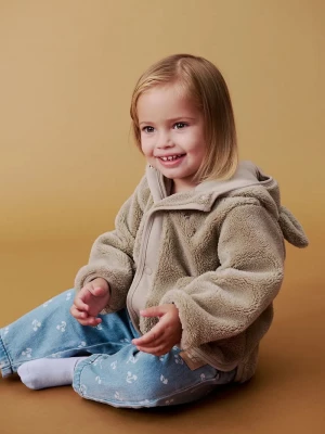 Obrázek produktu Liewood přechodová bunda dětská fleecová Mina Jacket béžová