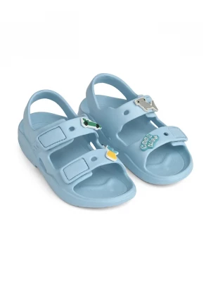 Obrázek produktu Liewood sandály s otevřenou patou dětské Lilo Sandals with Charms modrá
