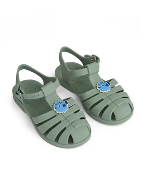 Obrázek produktu Liewood sandály s uzavřenou špičkou dětské Bre Sandals with Charms zelená