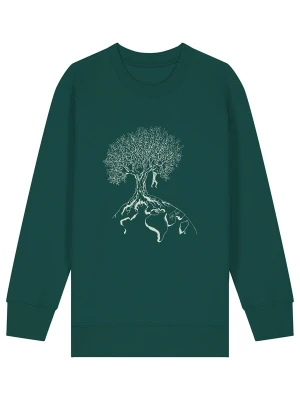 Obrázek produktu Life-Tree Mikina 'Kids Unisex Hanging On' zelená