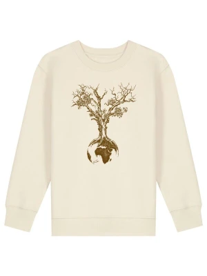 Obrázek produktu Life-Tree Mikina 'Kids Unisex Weltenbaum' přírodní bílá
