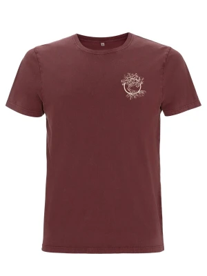 Obrázek produktu Life-Tree Tričko 'Fairwear Organic Logo Basic Shirt Men Stone Washed Red Olive' červená