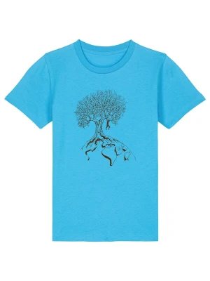 Obrázek produktu Life-Tree Tričko 'Kids Unisex Hanging On' aqua modrá