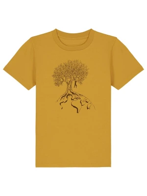 Obrázek produktu Life-Tree Tričko 'Kids Unisex Hanging On' okrová