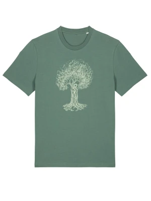 Obrázek produktu Life-Tree Tričko 'Organic Fairwear Treehugger' tyrkysová