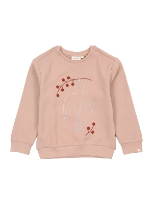 Obrázek produktu Lil'Atelier Mikina 'NMFJOBO TIA' světle hnědá / červená / bílá