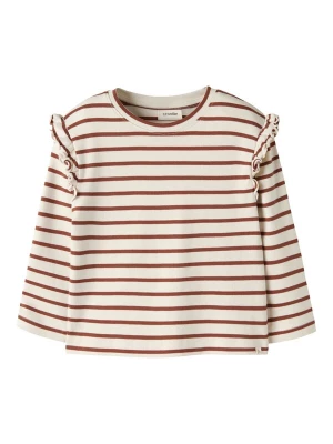 Obrázek produktu Lil'Atelier Tričko 'NMFLIMIA MIA' hnědá / offwhite