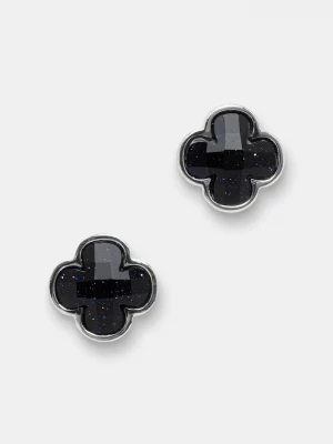 Obrázek produktu Lilou náušnice dámské z postříbřeného kovu Mini Icons stříbrná