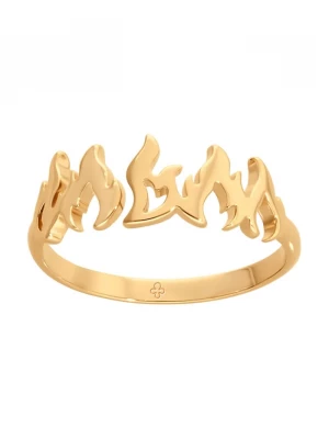 Obrázek produktu Lilou Prstýnek Lilou Flame of Love zlatá