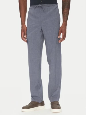 Obrázek produktu Lindbergh Kalhoty z materiálu 30-01112A Modrá Relaxed Fit