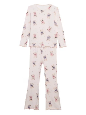 Obrázek produktu Lindex Pyžamo 'Kittens' pink / bílá