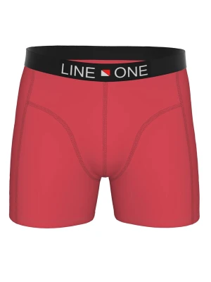 Obrázek produktu Line One Boxerky 'Herren Boxershorts aus Baumwolle' brusinková
