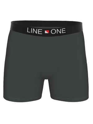 Obrázek produktu Line One Boxerky 'Herren Boxershorts aus Baumwolle' grafitová