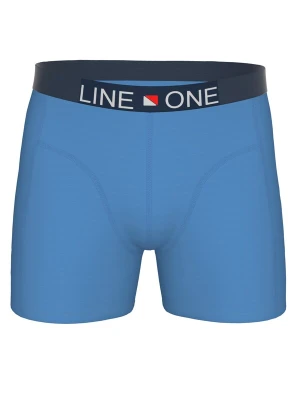 Obrázek produktu Line One Boxerky 'Herren Boxershorts aus Baumwolle' nebeská modř