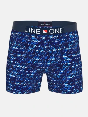 Obrázek produktu Line One Boxerky 'Line One Herren Boxershorts "Nautic II"' námořnická modř