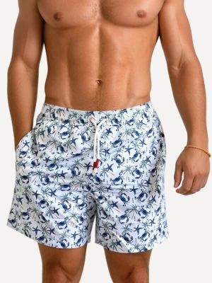 Obrázek produktu Line One Plavecké šortky 'Line One Badehose für Herren' nebeská modř / bílá
