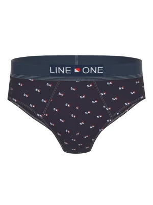 Obrázek produktu Line One Slipy námořnická modř / červená / bílá