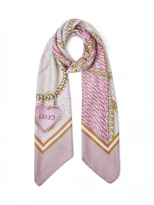 Obrázek produktu Liu Jo Oversize šátek zlatá / pink / offwhite